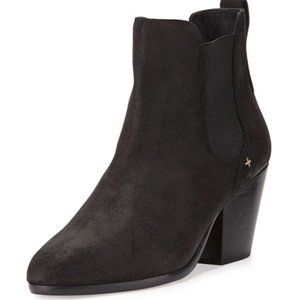 Rag & Bone Devon Black Suede Booties